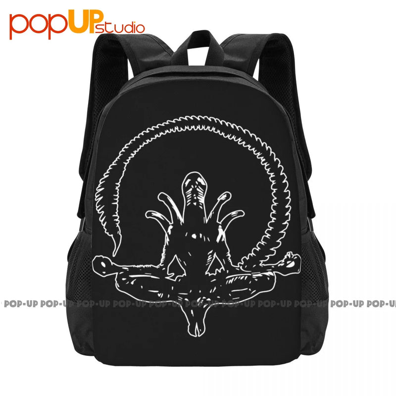 Alien Yoga Xenomorph Backpack Large Capacity Swimming Sports Bag