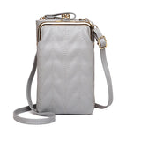 Alirattan Mini Messenger Small Bag Vertical Shoulder Bag Long Wallet