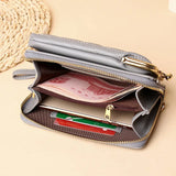 Alirattan Mini Messenger Small Bag Vertical Shoulder Bag Long Wallet