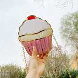 Alirattan Cartoon Women's Ice Cream Cake Bag