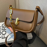 Alirattan Retro Women's Shoulder Bag Small Square Messenger Bag