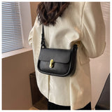 Alirattan Retro Women's Shoulder Bag Small Square Messenger Bag