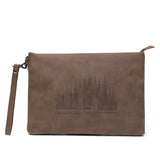 Alirattan PU Leather Envelope Bag for Women A272