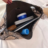 Alirattan Clutch Bag Snake Pattern Women's Pouch Envelope Bag