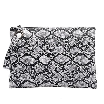 Alirattan Clutch Bag Snake Pattern Women's Pouch Envelope Bag