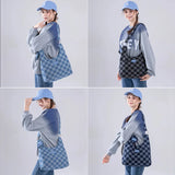 Alirattan Spring Denim Bag One Shoulder Messenger Bag