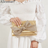 Alirattan Women PU Leather Crossbody Clutch Bag