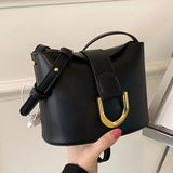 Alirattan Women's Handbags Retro PU Leather Shoulder Bag