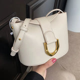 Alirattan Women's Handbags Retro PU Leather Shoulder Bag