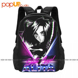 Alita Battle Angel SciFi Backpack Large Capacity Schoolbag Sports Style