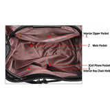 Leather Women's Backpack High School Bags Rucksack For Teenagers Girls