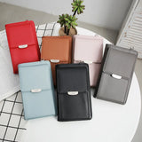 Phone Wallet Case Crossbody Bag 18x11x3.5CM