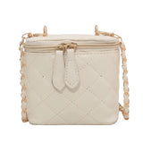 Rhombus Chain Shoulder Bag Mini Lipstick Pack