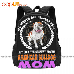 American Bulldog Backpack Large Capacity School Training Eco Friendly