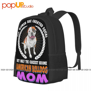American Bulldog Backpack Large Capacity School Training Eco Friendly