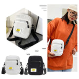 Corduroy Shoulder Bag Zipper Messenger Bag Autumn Winter Street Bag