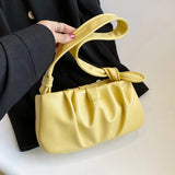 Soft Pu Leather Shoulder Underarm Bag for Women