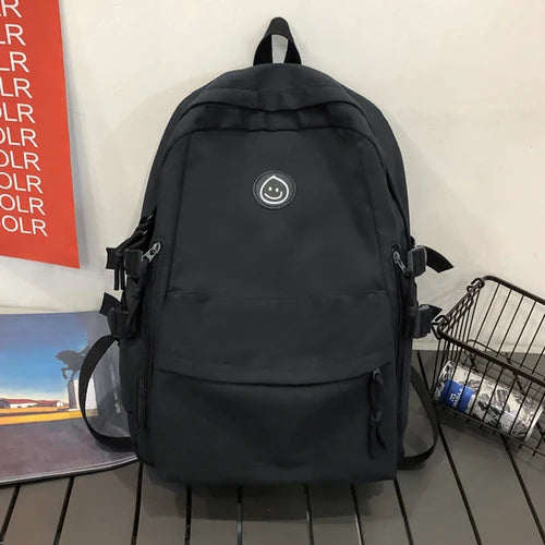 Harajuku Small Backpacks for Women Waterproof Nylon School Bags