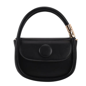 French Niche Portable Saddle Messenger Bag for Women