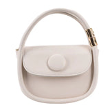 French Niche Portable Saddle Messenger Bag for Women