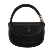 French Niche Portable Saddle Messenger Bag for Women