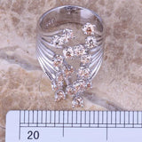Champagne Morganite Ring Size 5-11