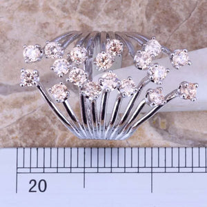 Champagne Morganite Ring Size 5-11
