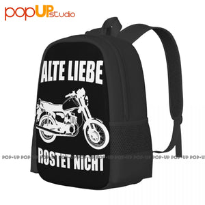 Alte Liebe Rostet Nicht Backpack - Large Capacity Print Softback
