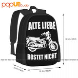 Alte Liebe Rostet Nicht Backpack - Large Capacity Print Softback
