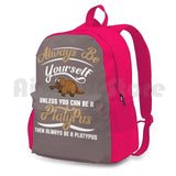 Outdoor Hiking Backpack Waterproof Camping Travel Animal