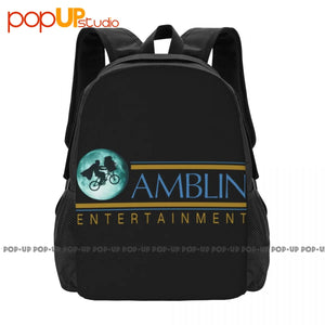 Amblin Entertainment E T Backpack Large Capacity Gym Schoolbag Sports Bag