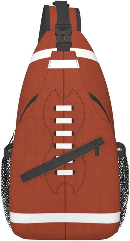 American Football Sling Bag Chest Bag