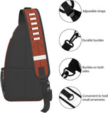American Football Sling Bag Chest Bag
