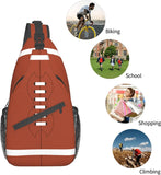American Football Sling Bag Chest Bag