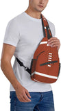 American Football Sling Bag Chest Bag
