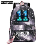 USB Charging Backpack Travel Backpacks Cartoon Anime School Bag