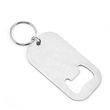 Portable Key Holder Beer Bottle Opener Keychain Corkscrew