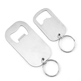 Portable Key Holder Beer Bottle Opener Keychain Corkscrew