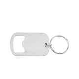 Portable Key Holder Beer Bottle Opener Keychain Corkscrew