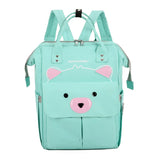 Amiqi Diaper Bag Waterproof Large Capacity Mommy Backpack
