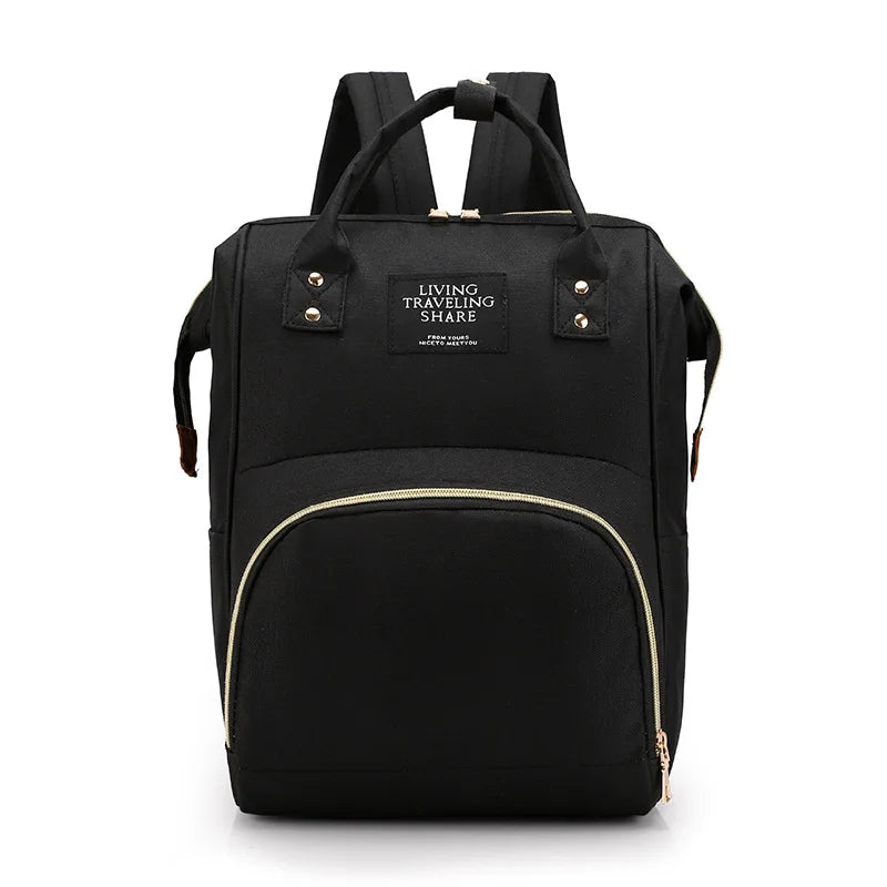 Amiqi Waterproof Travel Diaper Bag Large Capacity