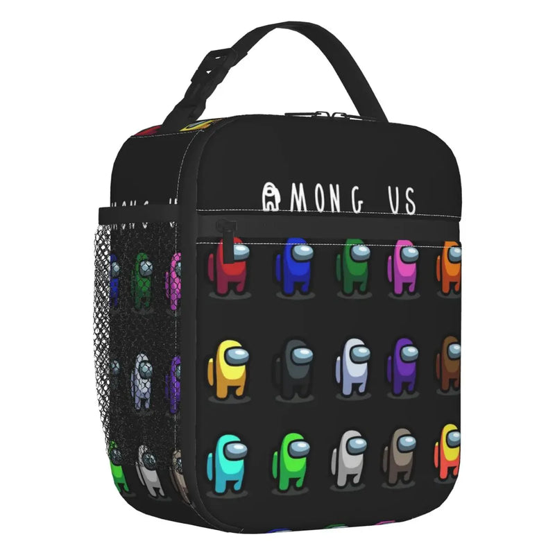 Among Us Insulated Lunch Bag for School Office Reusable Cooler Thermal Lunch Box
