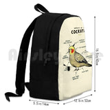 Cockatiel Outdoor Hiking Backpack Riding Climbing Sports Bag