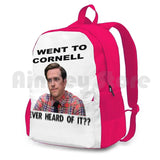Andy Bernard Cornell Grad Outdoor Hiking Backpack