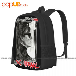Andy Warhol Pop Art Backpack Large Capacity Travel Beach Bag