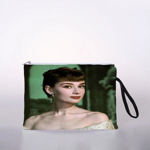 Angel Hepburn Printing Cosmetic Bag Ladies Cosmetic Storage Bag