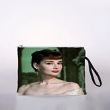 Angel Hepburn Printing Cosmetic Bag Ladies Cosmetic Storage Bag