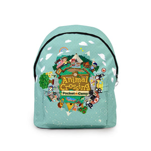 3D Print Animal Cartoon Student Backpack Waterproof Boys/Girls Travel Bag