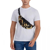 Leopard Print Waist Bag Polyester Work Bag