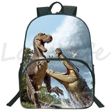Dinosaur Backpack for Boy Girl School Bag Kids Rucksack 16 Inch Bookbag